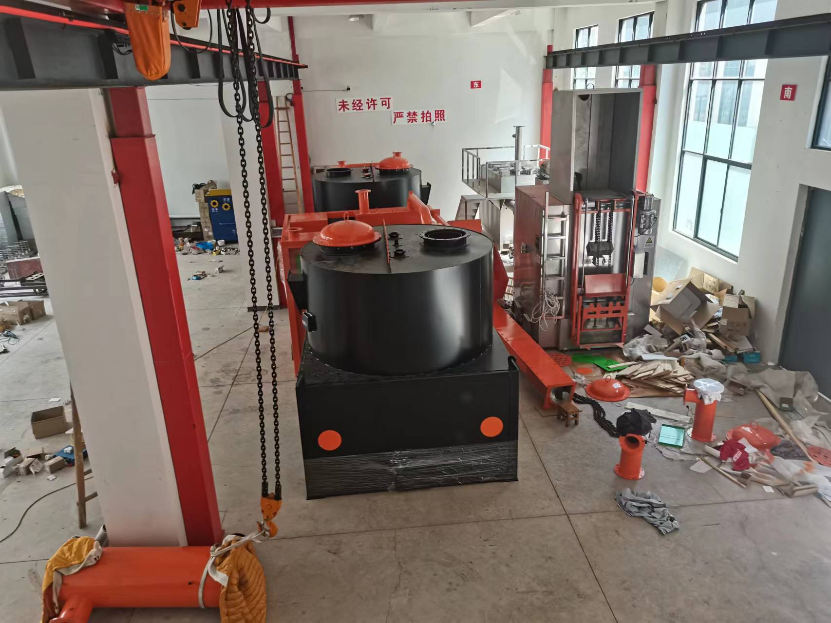 Safety Demonstration of a Magnetic Waste Pyrolysis Energy Conversion Device