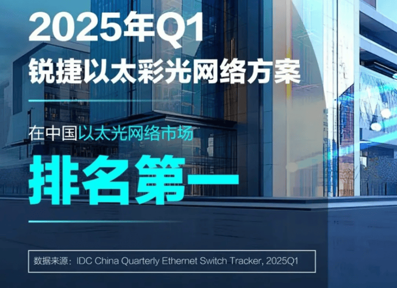 锐捷极简以太彩光入室破30万间！历时5年，以太全光交出满意答卷！