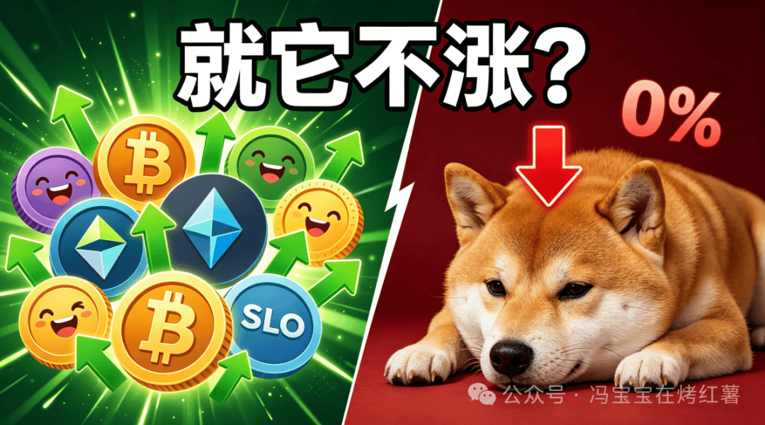 全线大涨，就狗狗币不涨！DOGE被庄家抛弃了？