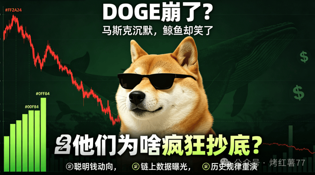 暴跌64%！狗狗币大跳水，马斯克也救不了DOGE？它为啥疯狂加仓？
