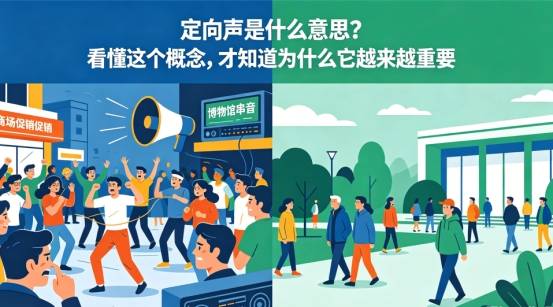 定向声是什么意思？看懂这个概念，才知道为什么它越来越重要